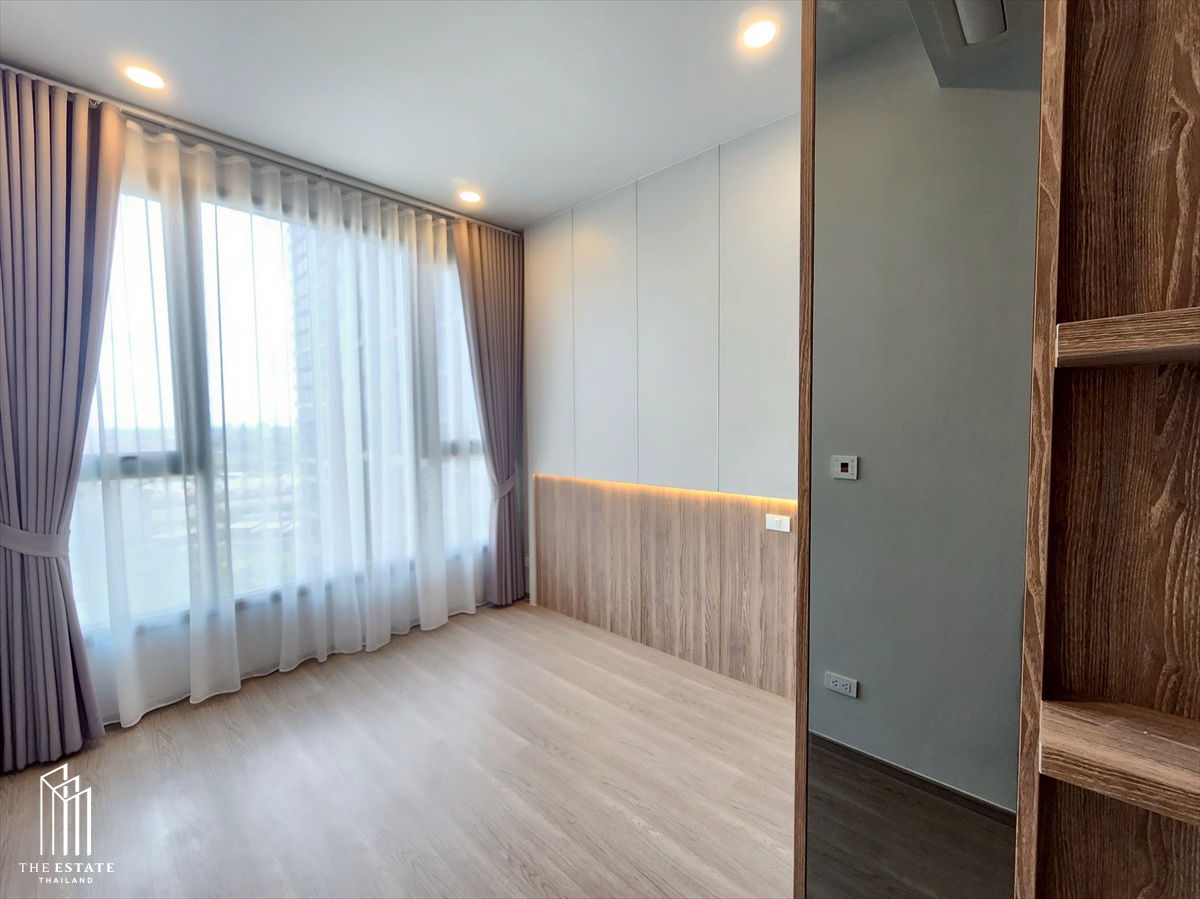 รูป For rent Whizdom The Forestias (Destinia) ห้องแบบหน้ากว้าง ได้วิวสวนป่า 30 ไร่ของโครงการ @45,000 Baht - รูปที่ 2/14