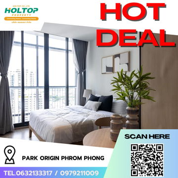 #R6029   🎉 280868 ให้เช่าคอนโด Park Origin Phrom Phong