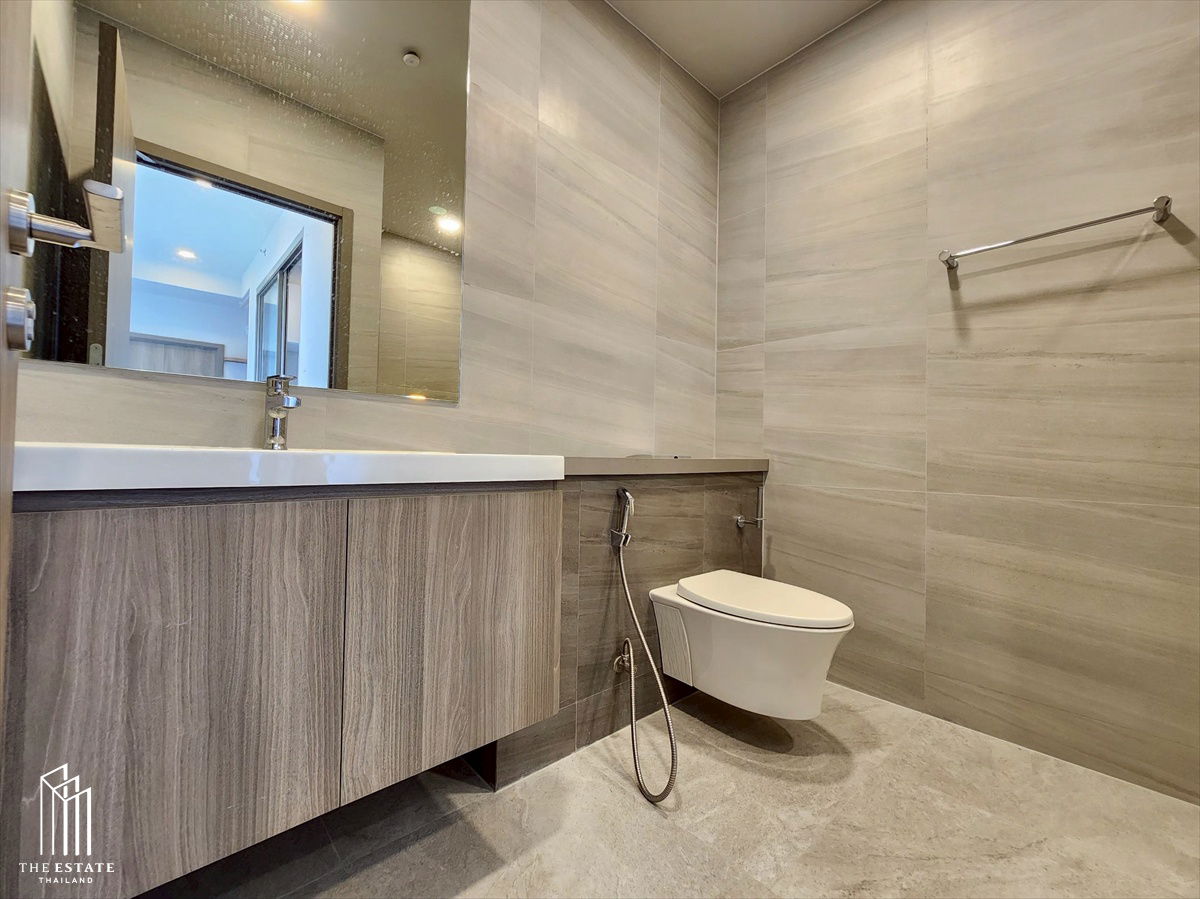 รูป For rent Whizdom The Forestias (Destinia) ห้องแบบหน้ากว้าง ได้วิวสวนป่า 30 ไร่ของโครงการ @45,000 Baht - รูปที่ 9/14