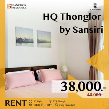 HQ By Sansiri 💫Luxury Condo in Central City Location✨Near BTS Thonglo