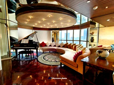 คอนโดให้เช่า : 🔼🔽 AccomA 📩 Penthouse 2 BR Condominium @Nusa State Tower (AA33637)