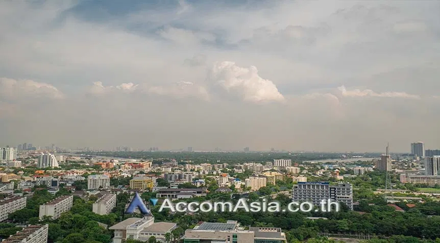 รูป 🔼🔽 AccomA 📩  Contemporary condominium with full-height windows and open space in Sathorn (AA27661) - รูปที่ 17/18