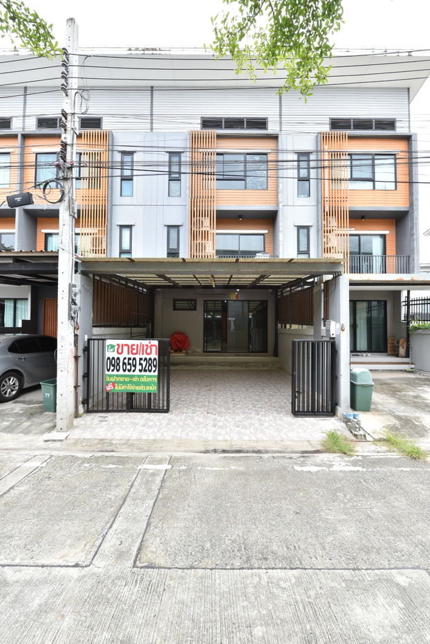 รูป ทาวน์โฮม 3 ชั้น Eco Space บางนา-วงแหวน | เหมาะทำโฮมออฟฟิศ โชว์รูม เก็บสต็อก | ใกล้เมกะบางนา–ทางด่วน–สุวรรณภูมิ-รร.นานาชาติ - รูปที่ 1/28