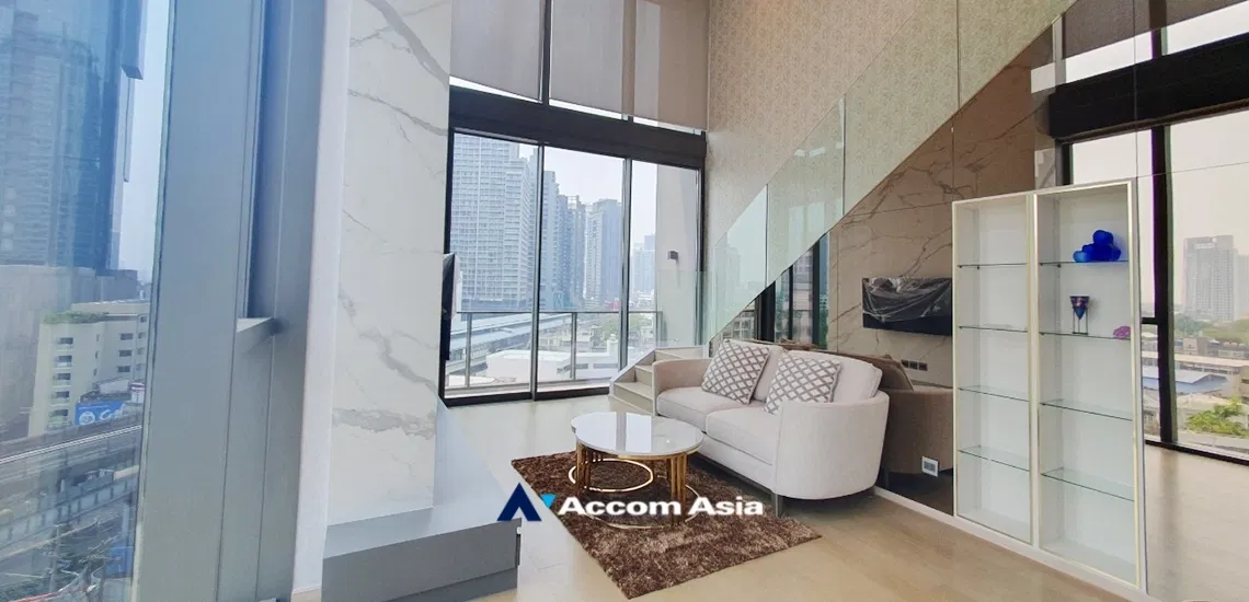 picture 🔼🔽 AccomA 📩 Double High Ceiling,Duplex Condo 2 BR Condominium @The Strand Thonglor (AA34114) - 2/15