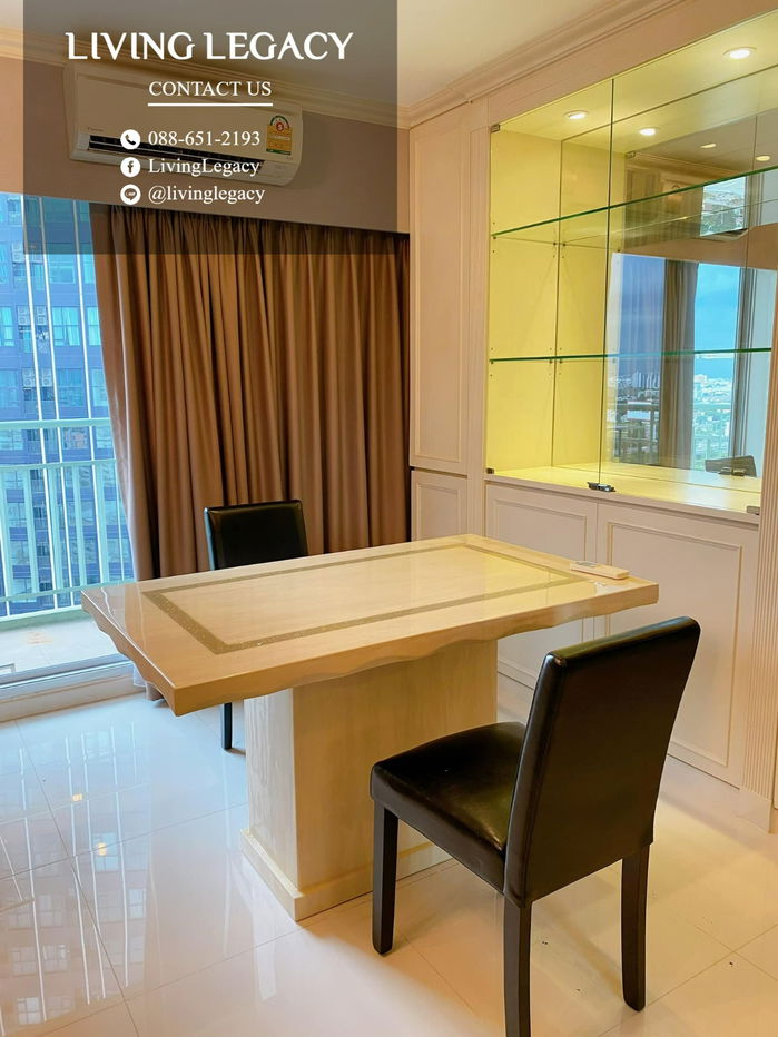 picture SOE80A Condo For Rent Lumpini Place Srinakarin - Huamark Station 38 Sq.M. Floor 20 Building A line id : @livinglegacy - 5/13
