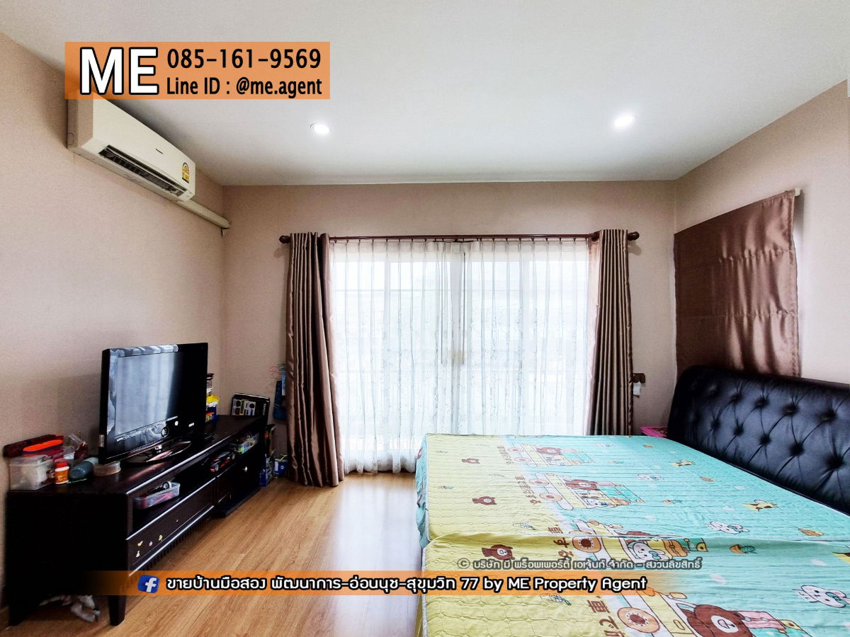 picture For Sale Single house Passorn Prestige  Patthanakarn 38, Convenient travel Thonglor-Sukhumvit-Rama 9-Srinakarin-On Nut. Call 085-1619569 (BH24-52) - 16/34