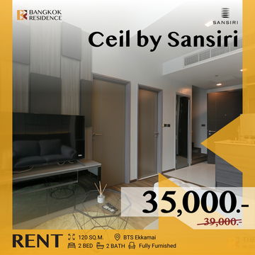 Ceil by Sansiri 💫Ready-to-move-in Condo, Great Value 📌Near BTS Ekkamai