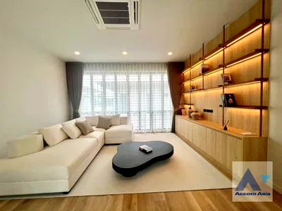 เช่าบ้านเดี่ยว ม.รัตนบัณฑิต (อาแบค) : 🔼🔽 AccomA 📩 Cozy styles 2-Storey Home at Burasiri Krungthep Kreetha (AA43338)