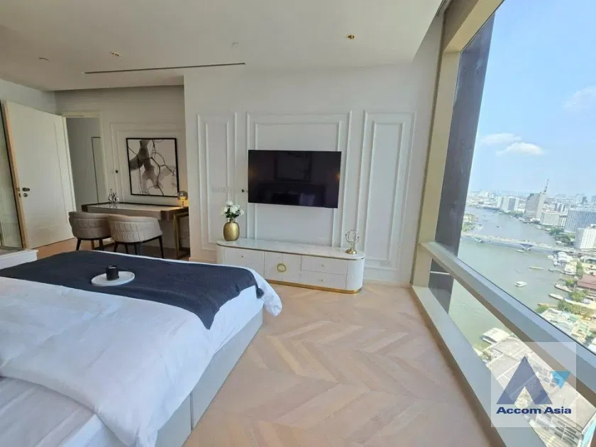 picture 🔼🔽 AccomA 📩 Refined riverfront condo at Four Seasons Sathorn, panoramic skyline view (AA38968) - 20/20