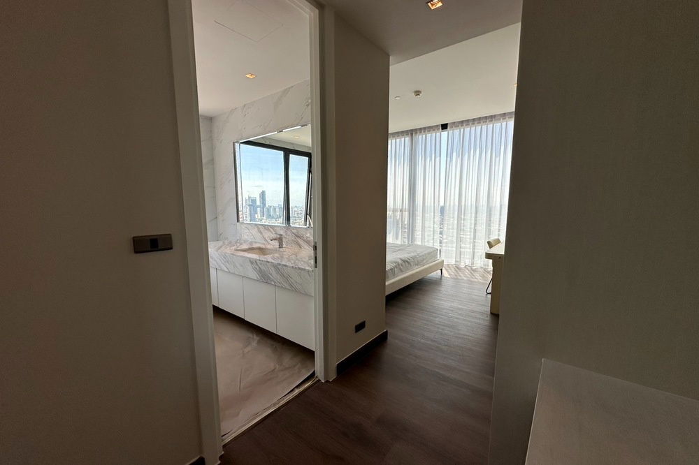 picture  For Rent !! Pet friendly, high floor 40++, City View,🔥 Code C20250800052......Canapaya Residences, 2 bedroom, 2 bathroom, furnished, ready to move in  - 10/13