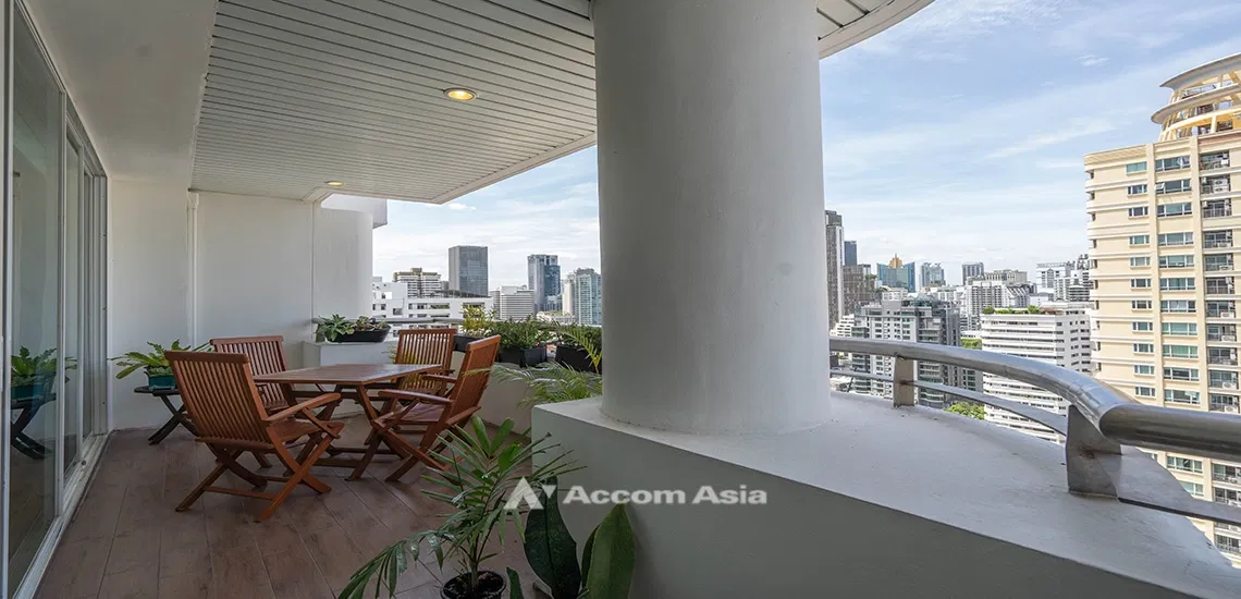 รูป 🔼🔽 AccomA 📩 Modern light-toned condo with open terrace and built-in walk-in closet (21358) - รูปที่ 8/17
