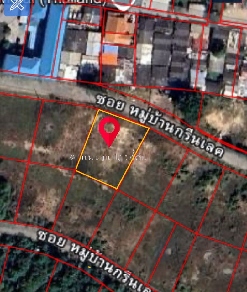 picture Land for sale in Green Lake Village, Bangna-Trad, a quality development ideal for residential development.  55 sq wah of land. - 2/6