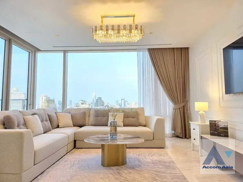 picture 🔼🔽 AccomA 📩 Refined riverfront condo at Four Seasons Sathorn, panoramic skyline view (AA38968) - 2/20