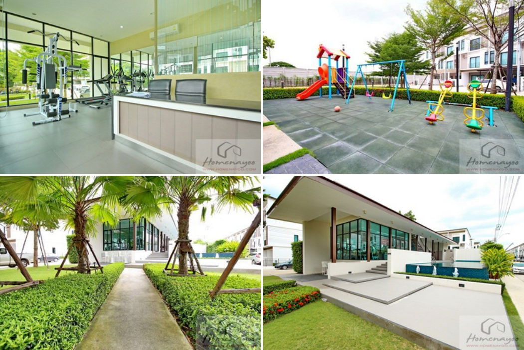 รูป Call : 092-251-3911 โครงการ พาทิโอ ศรีนครินทร์-พระราม 9 ทาวน์โฮม วิวสวน 3 ชั้น 20 ตร.วา 3 นอน 3 น้ำ ใกล้รถไฟฟ้าสีเหลือง ศรีกรีฑา - รูปที่ 9/12