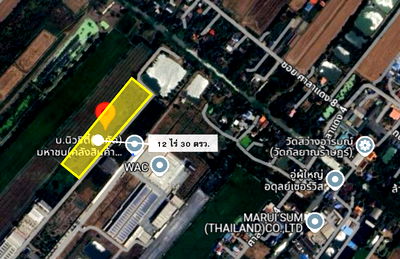 ที่ดิน ถนนสุวินทวงศ์ : ขายที่ดิน ภายในโครงการสหโชควัฒนา เนื้อที่ 12 ไร่ อ.บางน้ำเปรี้ยว จ.ฉะเชิงเทรา