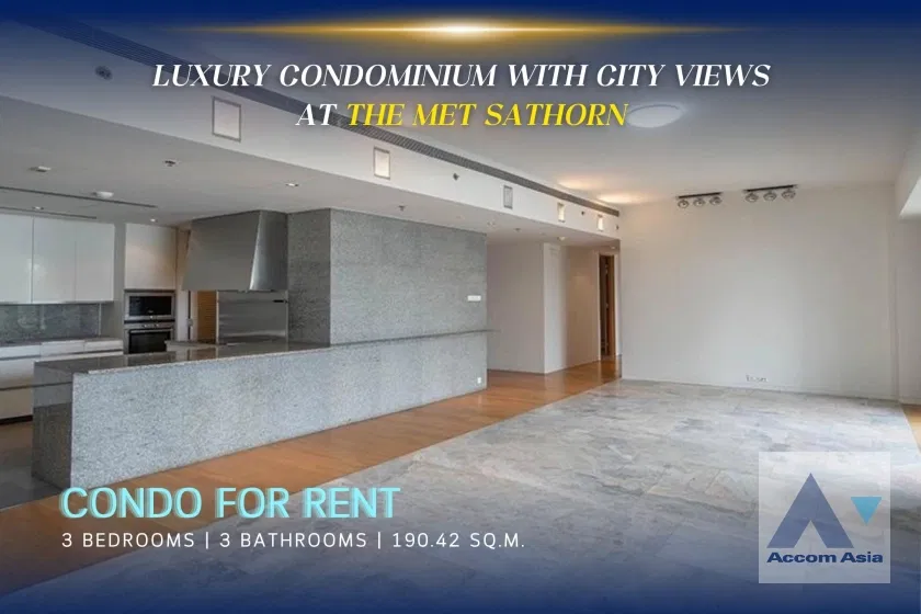 รูป 🔼🔽 AccomA 📩  Luxury condominium with city views and elegant bath (AA30079) - รูปที่ 1/16