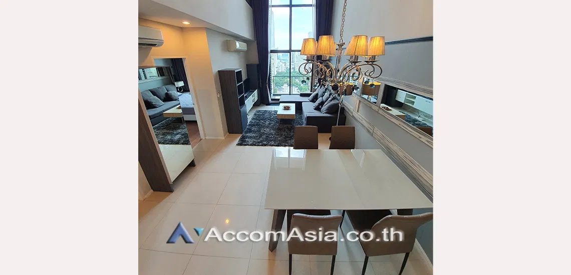 picture 🔼🔽 AccomA 📩 Double High Ceiling,Duplex Condo 2 BR Condominium @Villa Asoke (AA22935) - 4/13