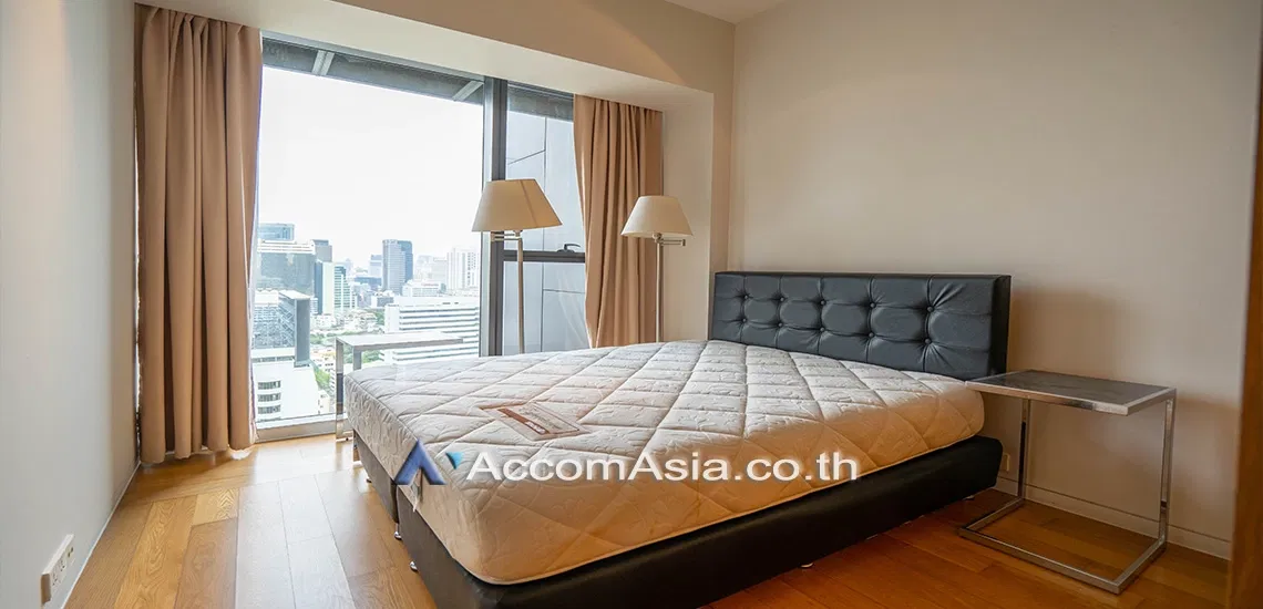 รูป 🔼🔽 AccomA 📩 Elegant modern condominium with city view in Sathorn (AA29635) - รูปที่ 9/14