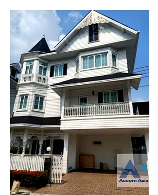 เช่าบ้านเดี่ยว บางนาใต้ : 🔼🔽 AccomA 📩  4 BR House @Fantasia Villa 4 (AA28365)