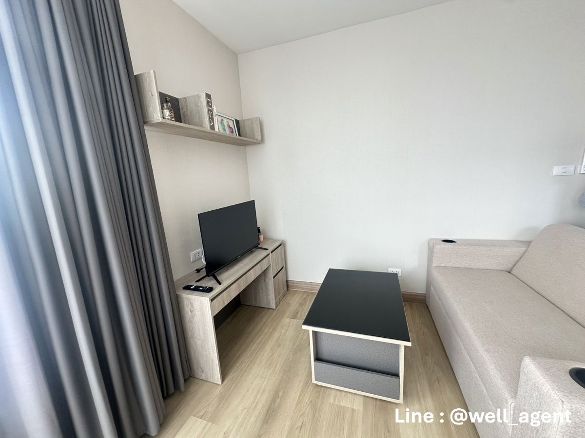รูป For Rent | ดิ อินดี๊ด คอนโด เออร์เบิน ศรีราชา  📞 Call: 064-242-6068  🌊 เฟอร์ครบ | ห้องสวย | มีเครื่องซักผ้า - รูปที่ 5/12