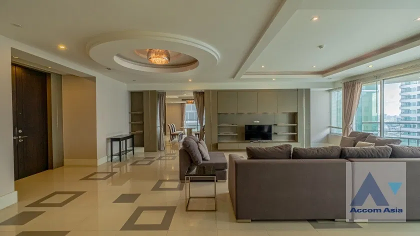 รูป 🔼🔽 AccomA 📩 Luxury Condominium with Panoramic City View and Stylish Bedrooms (AA25909) - รูปที่ 7/20