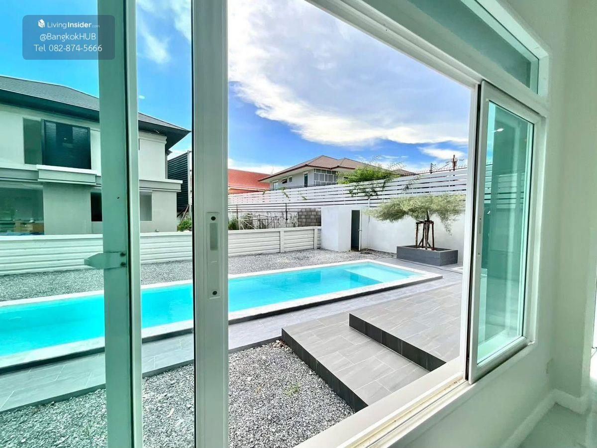 รูป 🏠HUB-476🏠หมู่บ้าน ณุศาศิริ ซิตี้ พระราม 2 เพียง 15.9 ล้าน🏠บ้านเดี่ยว 2 ชั้น พร้อมสระว่ายน้ำ🏊🏻‍♂️ *0859416915*🏠 - รูปที่ 2/23