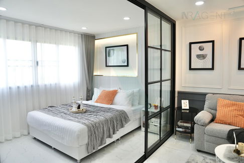 For Sell Condo LUMPINI CENTER NAWAMIN Building B, Floor 2,1 bed room, Room size 27 sqm