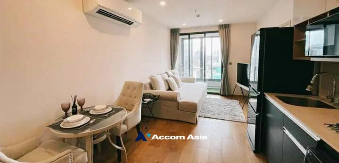 รูป 🔼🔽 AccomA 📩  2 BR Condominium @Q Chidlom - Phetchaburi (AA32204) - รูปที่ 1/10