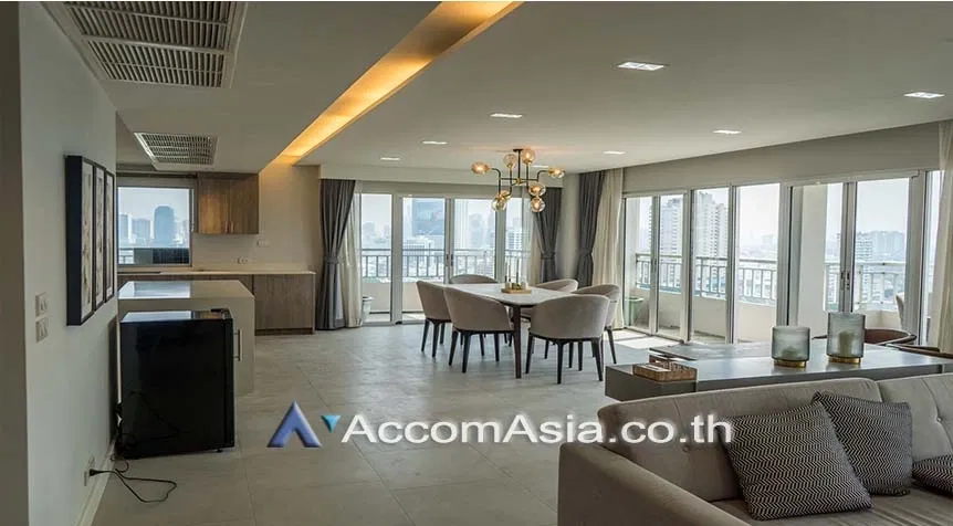 รูป 🔼🔽 AccomA 📩 Classic-style condo with large layout and natural breeze in Sathorn (AA19681) - รูปที่ 4/19