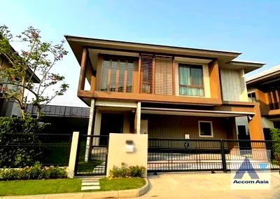เช่าบ้านเดี่ยว ม.รัตนบัณฑิต (อาแบค) : 🔼🔽 AccomA 📩  4 BR House @Burasiri Krungthep Kreetha (AA34321)
