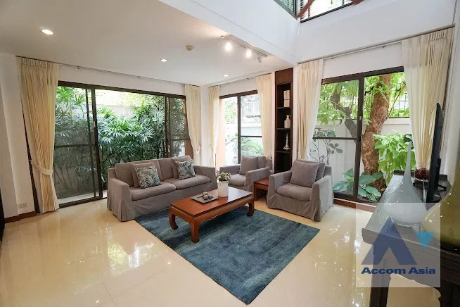 รูป 🔼🔽 AccomA 📩 Fully Furnished 3-Storey House in Compound for Rent in Sukhumvit, near BTS Phrom Phong (13001450) - รูปที่ 3/20