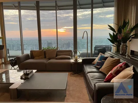 🔼🔽 AccomA 📩 Penthouse 4 BR Condominium @Magnolias Ratchadamri Boulevard (AA40587)