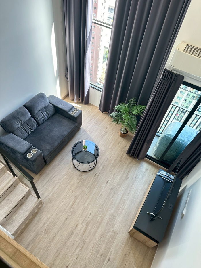 รูป 🛋️💗 (พร้อมเปิดห้องให้ดูทันที!) The Rich พระราม9-ศรีนครินทร์ 💗🛋️ loft 2 ชั้น ห้องlสะอาด เฟอร์นิเจอร์ครบพร้อมอยู่🔥🔥 ID LINE: @471ovhib 📲 - รูปที่ 21/29