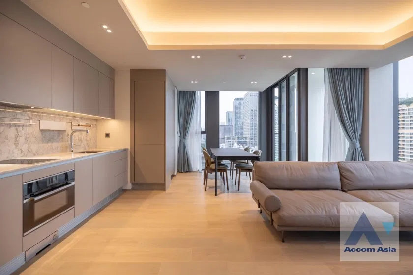 รูป 🔼🔽 AccomA 📩 Fully furnished bright modern condo with city view and spacious layout  for rent at Tonson One Residence (AA37185) - รูปที่ 3/10