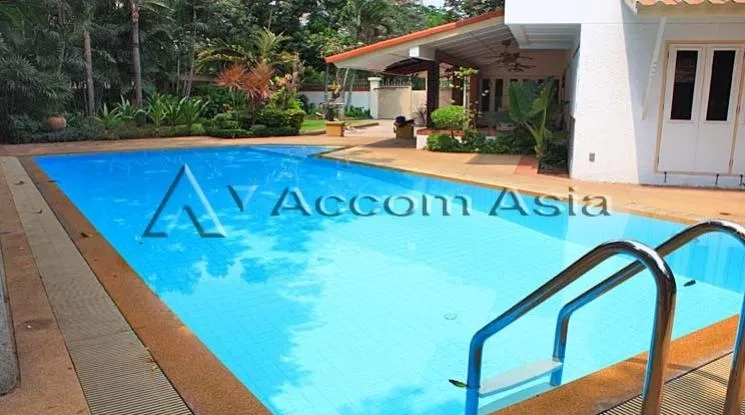รูป 🔼🔽 AccomA 📩 Home Office,Private Swimming Pool 4 BR House in Khlong Toei Nuea (9015501) - รูปที่ 3/9
