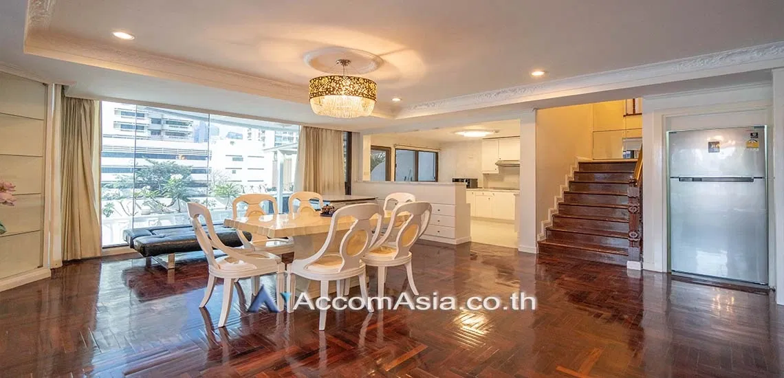 รูป 🔼🔽 AccomA 📩 Duplex Condo,Garden,Huge Terrace 3 BR Condominium @Supalai Place   (1518665) - รูปที่ 2/13