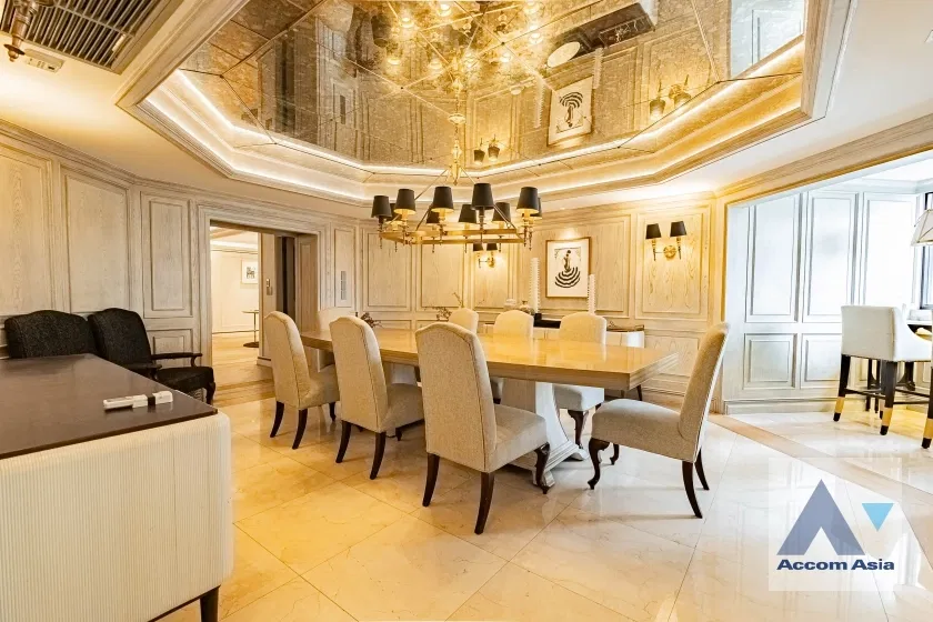 รูป 🔼🔽 AccomA 📩  Luxury condo with decorative ceiling at Mahogany Tower, Sukhumvit (AA37439) - รูปที่ 5/20