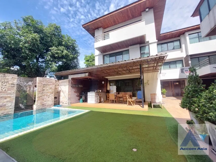 picture 🔼🔽 AccomA 📩 Boutique 3-Bedroom House for Rent in Compound near MRT Khlong Toei, Sathorn (55091) - 2/20