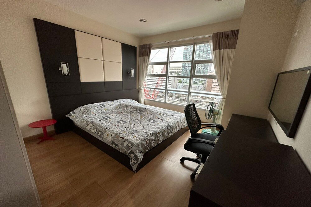 รูป 🔥 สำหรับเช่า !! 🔥 Code C20230205013..........Baan Klang Krung Siam - Pathumwan, 2 ห้องนอน 2 ห้องน้ำ, ชั้นสูง 11++, แต่งครบ, พร้อมเข้าอยู่ 📣📣 - รูปที่ 5/8