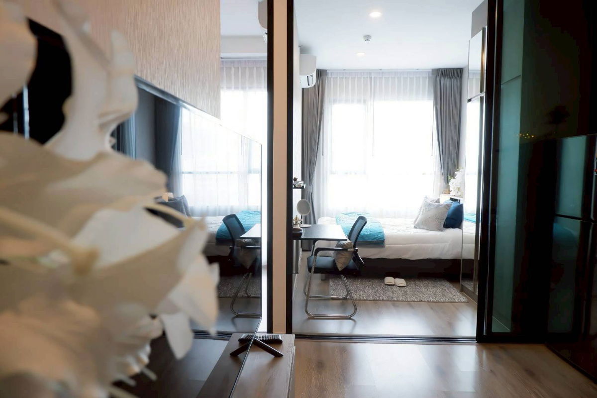 picture Condo for Rent : Knightsbridge Collage Ramkhamhaeng  Schedule a viewing 👉 Line: @propertybkk1 - 1/5