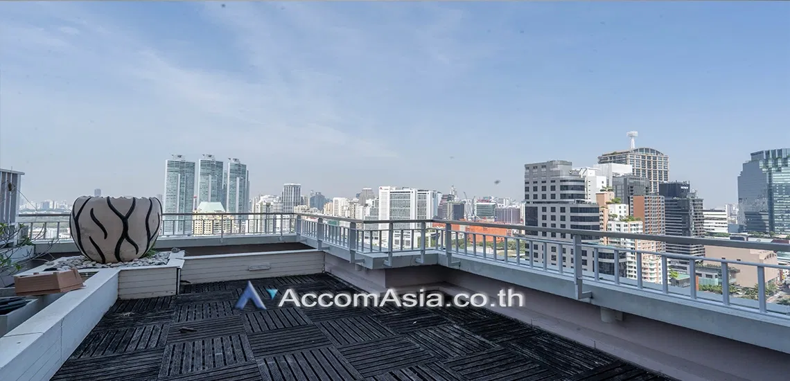 รูป 🔼🔽 AccomA 📩 Huge Terrace 3 BR Condominium @Baan Siri 24 Condominium (AA21606) - รูปที่ 4/12