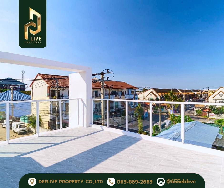 picture DLH-0007 2-storey townhouse for sale, Waranit Estate project, ready to move in, call 0638692663 LineID@655ebbvc - 10/12