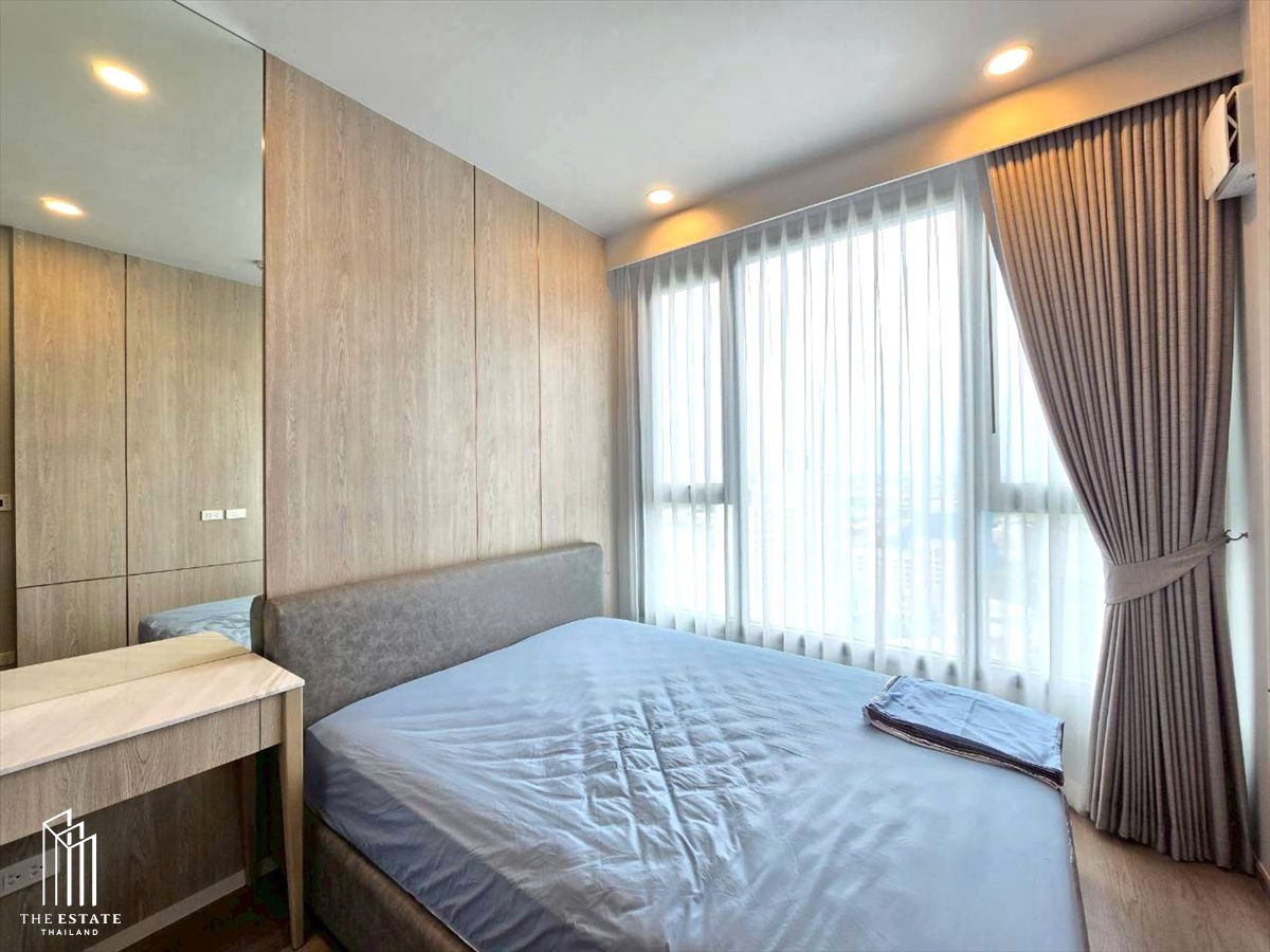 picture For rent: Whizdom The Forestias (Destinia), fully furnished and ready to move in, with natural views of a 30-rai forest park. @ 40,000 baht - 3/10