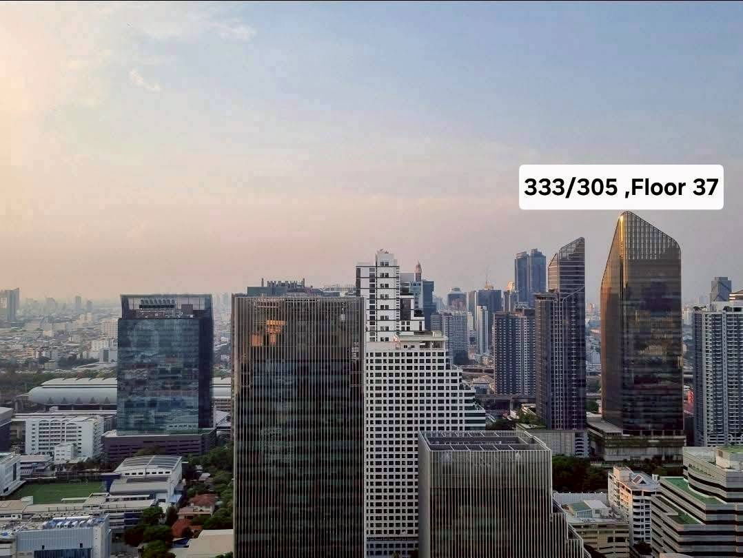 รูป  ให้เช่า คอนโด อโศก The Esse asoke 44ตรม. 1ห้องนอน1รับแขก วิวสวยโปร่งลมเย็นสบาย   เพียง45k - รูปที่ 16/19