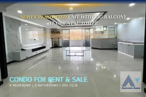 🔼🔽 AccomA 📩 Modern condo in Sukhumvit with warm tones and airy layout (AA17280)