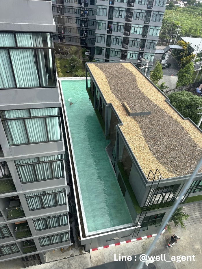 รูป For Rent | ดิ อินดี๊ด คอนโด เออร์เบิน ศรีราชา  📞 Call: 064-242-6068  🌊 เฟอร์ครบ | ห้องสวย | มีเครื่องซักผ้า - รูปที่ 12/12
