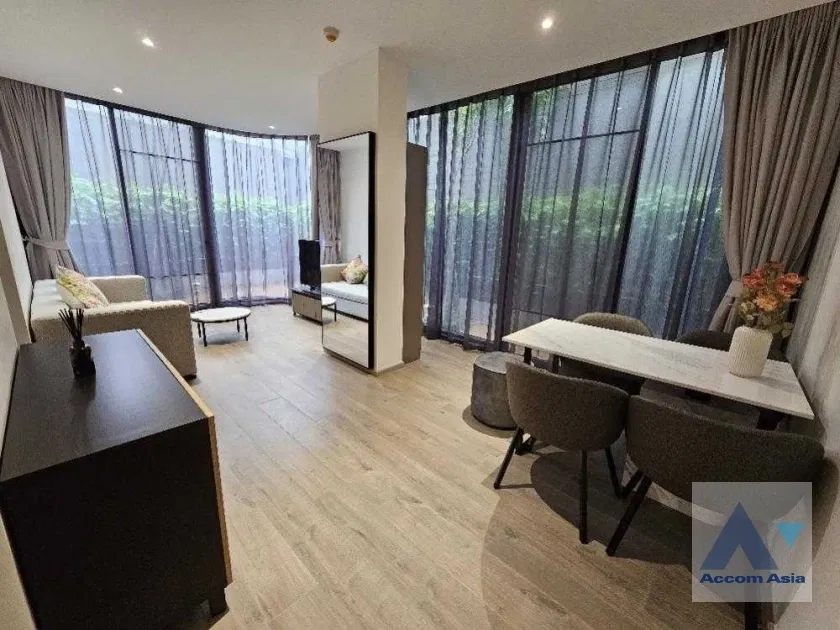 รูป 🔼🔽 AccomA 📩 Fully Furnished,Ground Floor 2 BR Condominium @Fynn Asoke (AA38670) - รูปที่ 4/13