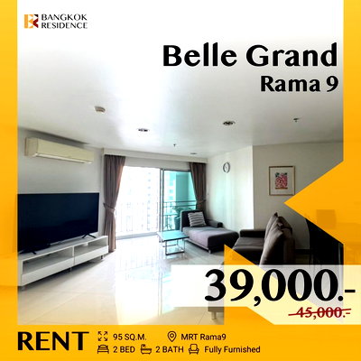 Condos for rent : Belle Grand Rama 9 🌟 Prime Location, Ready to Move In 🌟 Near MRT Rama 9
