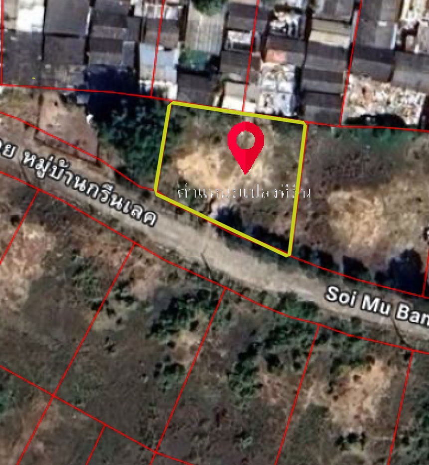 picture Land for sale in Green Lake Village, Bangna-Trad, a quality development suitable for residential development. The land area is 1 ngan, 92 sq wah. - 2/5