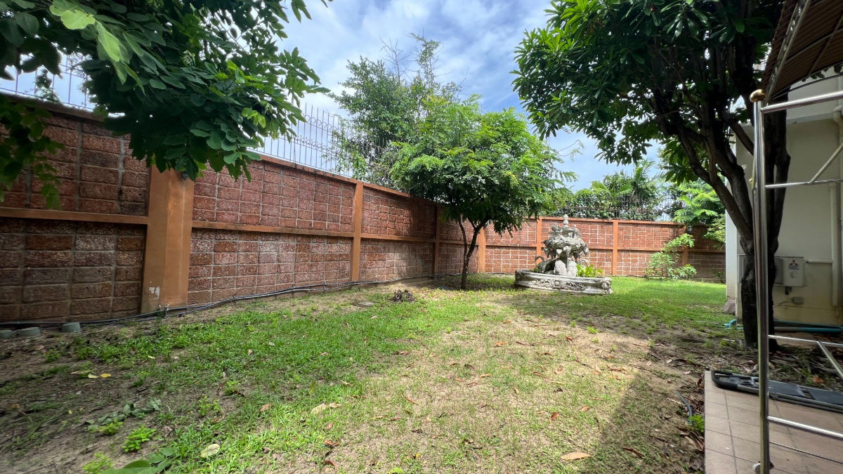 รูป ขายบ้านเดี่ยว ลัดดารมย์​ อิลิแกนซ์ พระราม 5-2 หลังริม Private ที่ดินใหญ่ 189.3 ตรว.  - รูปที่ 5/6